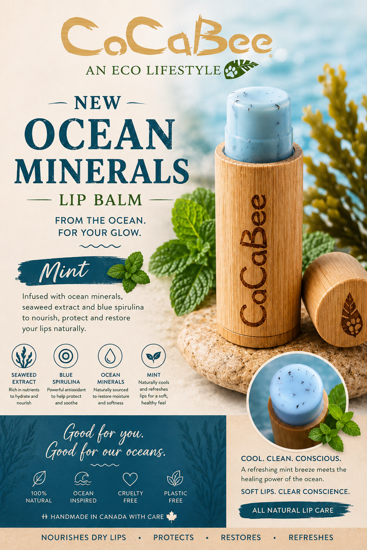 CoCaBee Ocean Minerals Lip Balm Mint
